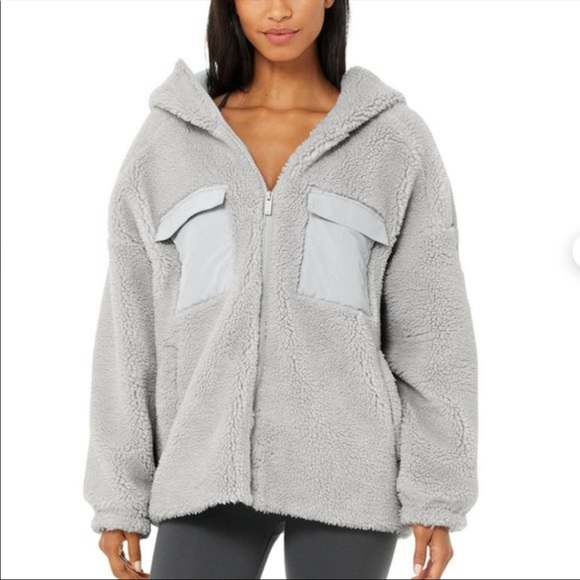Coats | Alo Cargo Sherpa Jacket Nwt 